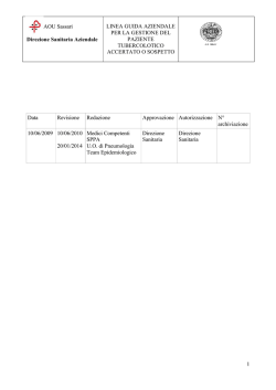 TBC nuove linee guida 2014 [file]