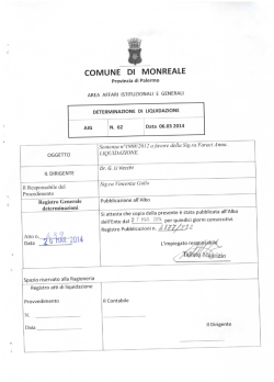 dirigenti - Comune di Monreale