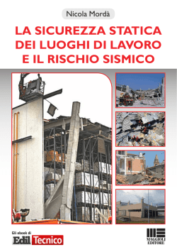La sicurezza statica dei luoghi di lavoro e il rischio