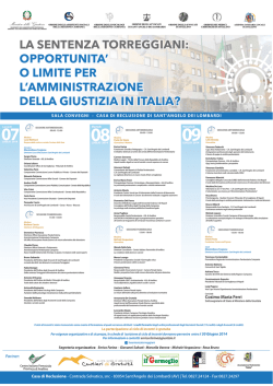 Manifesto/brochure - ORDINE DEGLI AVVOCATI di AVELLINO