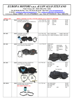 Carter Valvola Ventilazione Testata Motore BMW