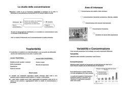 Concentrazione dei redditi
