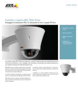 Custodia a cupola AXIS T95A Series