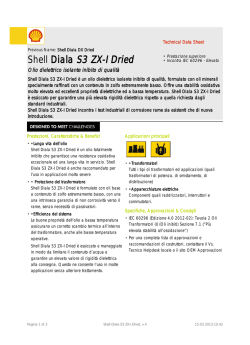 Shell Diala S3 ZX-I Dried