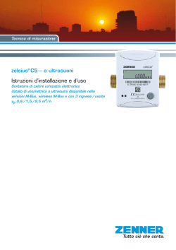 Istruzioni di montaggio zelsius C5-IUF a ultrasuoni