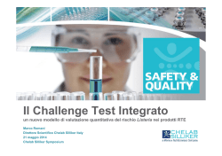 Il Challenge Test Integrato