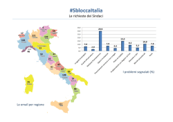 Le richieste dei Sindaci