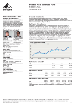 Invesco Asia Balanced Fund Classe E-Acc.