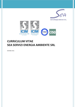 Scarica il nostro Curriculum in formato