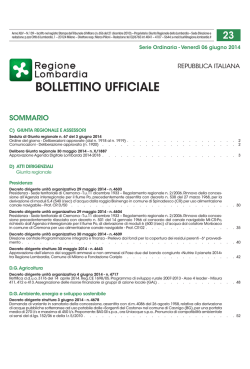D.g.r. 30 maggio 2014 - Agenda Digitale Lombarda