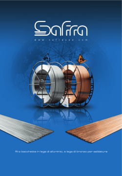 Catalogo SAFRA in Italiano.