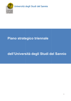 PS - Definitivo 3 Aprile 2014 - Università degli Studi del Sannio