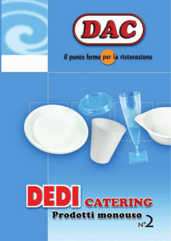 scarica il catalogo &ndash; prodotti monouso