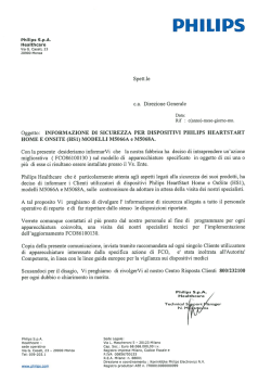 avvsicphilips - Ministero della Salute