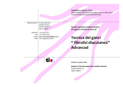 Programma - Scuola superiore medico