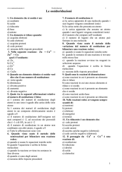 Scarica il test nel formato PDF