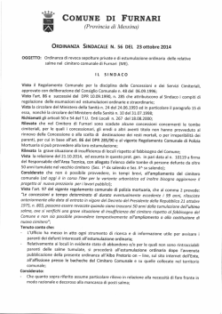 23/10/2014 Comune di Furnari (ME)