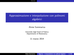 slides - Dipartimento di Matematica