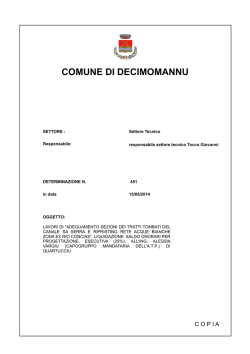 COMUNE DI DECIMOMANNU