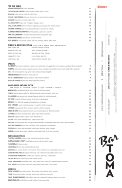 dinner - Bar Toma