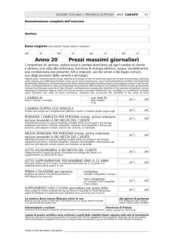 CAR AFR - Provincia di Pistoia