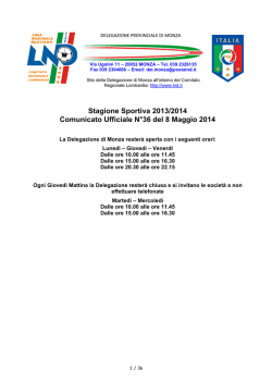 giudice sportivo