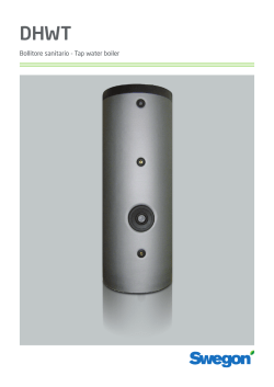 Bollitore sanitario - Tap water boiler
