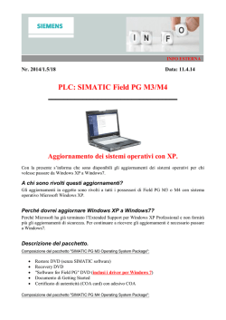 PLC: SIMATIC Field PG M3/M4