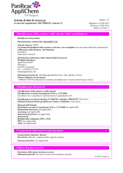 Scheda di dati di sicurezza