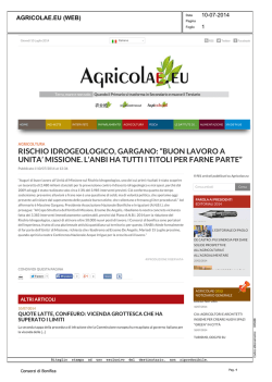 rassegna stampa 10 luglio 2014