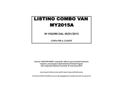 Dowload listino prezzi