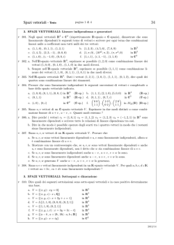 Spazi vettoriali - Testo