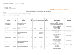4 NOVEMBRE - Universit&agrave; degli Studi di Urbino