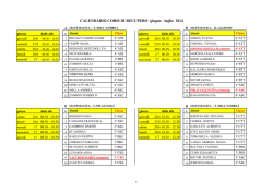 calendario corsi luglio 2014 ok - Istituto professionale &ldquo;Flora&rdquo;