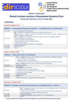 Scarica qui il programma dettagliato