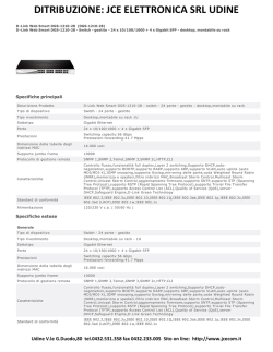 DITRIBUZIONE: JCE ELETTRONICA SRL UDINE