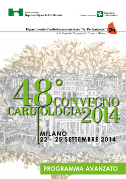 PROGRAMMA AVANZATO MilANO 22