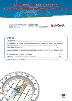 Scarica la newsletter 3/2014
