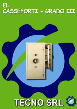 Untitled - Tecno: Commercializzazione, vendita e assistenza di