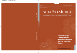 Case Reports sulle Malattie Infiammatorie Croniche