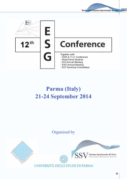 RSSV 1 2014 Terza Parte - Eco
