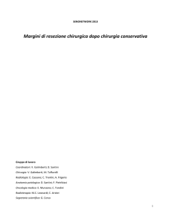 Margini di resezione chirurgica dopo chirurgia