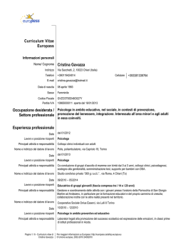 Curriculum Vitae completo