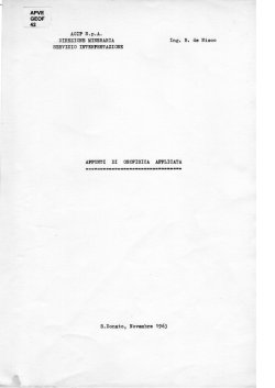GEOF 42 Appunti geofisica applicata. B. de Nisco 1961