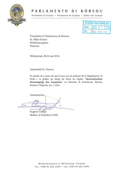 PARLA M ENTO DI KORSOU