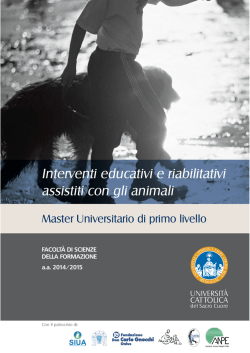 master-Brochure__InterventiEducativiRiabilitativiConAnimali_2014-15