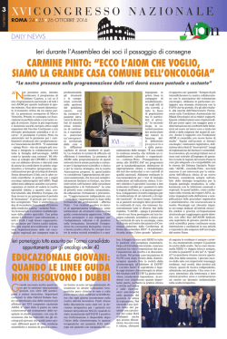 Scarica il Giornale Congressuale