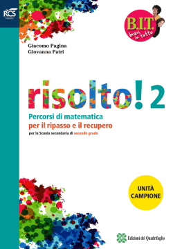 Percorsi di matematica per il ripasso e il recupero