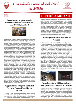 Boletín, mayo 2014 - Ministerio de Relaciones Exteriores