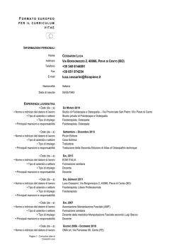 Scarica Curriculum Vitae